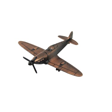Treasure Gurus Supermarine Spitfire Airplane Diecast Model Plane Desk Pencil Sharpener Military Gift