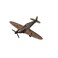 Treasure Gurus Supermarine Spitfire Airplane Diecast Model Plane Desk Pencil Sharpener Military Gift