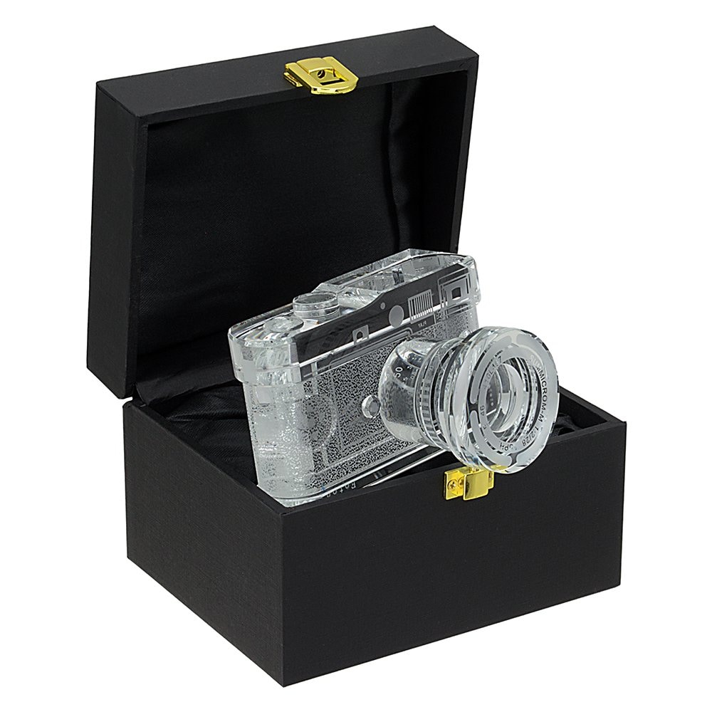 fotodiox Fotodiox Crystal Rangefinder Camera Display Model - 2 3 Of Real Life Size Replica Of Leic