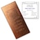 1 Kilo Copper Bar (Flat Style) .999 Pure Bullion with Periodic Table Element Design (1 kg) by Mint State Gold
