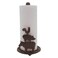 Farm Animal Paper Towel Holder, Rustic Kitchen Accessories, Freestanding Countertop Organization, 13 Inches
