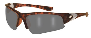 SSP Eyewear 95495 Entiat Unisex 1.25 Bifocal/Reader Safety Glasses with Tortoise Frame &amp; Silver Mirror Lenses