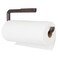 mDesign Plastic Wall Mount Paper Towel Holder &amp; Dispenser, Mounts to Walls or Under Cabinets - for Kitchen, Pantry, Utility Room, Laundry and Garage Storage - Holds Jumbo Rolls - Bronze