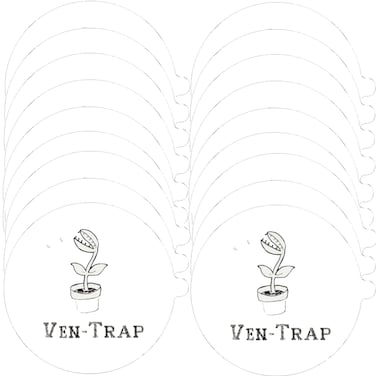 16 Pack -Flea Trap Refill Disc 7.1"&acirc;&euro;&ldquo; Fits Victor, bugMD, Aspect and Other Flea Dome Traps - Replacement Sticky Glue Pads &acirc;&euro;&ldquo; Bugs, Fleas, Flies, Mosquitos- Fleas Refill Pads