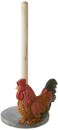 Koehler SS-KHD-12553 12 inch Country Rooster Paper Towel Holder