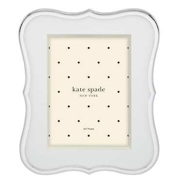 kate spade new york Crown Point 5" x 7" Frame, Silver