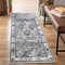 Bloom Rugs Caria Washable Non-Slip 10 ft Runner - Beige/Olive Traditional Runner for Entryway, Hallway, Bathroom, and Kitchen - Exact Size: 2&#39;6&quot; x 10&#39;