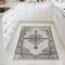 Superior Indoor Area Rug, Cotton Backing, Vintage Medallion Rugs for Living Room, Kitchen Floors, Dining, Bedroom, Entry, Modern Farmhouse Home Decor, Kailani Collection, 3&#39; x 5&#39;, Cream/Grey