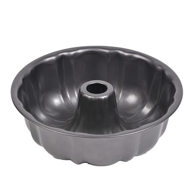 Cake Pan, 12 Cup Premium Fluted Cake Pan for baking, 10In Non-Stick Cake Pan, Heavy Duty Carbon Steel Tube Pan Baking Mold