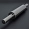 Rolling Pin for Baking   Stainless Steel Rolling Pin Smooth Light Weight Non-Stick Roller for Baking Cookie, Pizza, Fondant Pie Crust Dough Pastry(M-15.4 Inch)