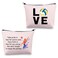 CMNIM Volleyball Gifts Volleyball Pouch Makeup Bag Volleyball Player Gifts Volleyball Team Gifts for Volleyball Lover Gifts