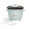 Tasty Mini Rice Cooker with Removable Nonstick Bowl and Auto Keep Warm Function, Great For Soups, Stews, Grains and Oats, 6 Cups Cooked (3 Cups Uncooked), 1.5-Quart, Aqua