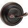 Designers Impressions&Acirc;&reg; 800 Series Oil Rubbed Bronze Double Robe Hook