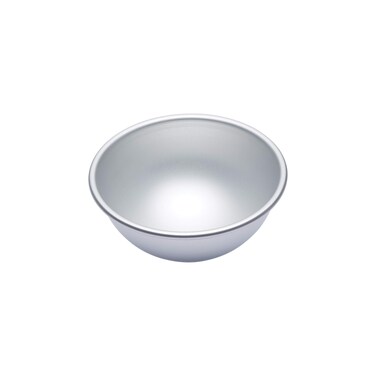 MASTERCLASS MCSA20 15.5 cm Hemisphere Cake Tin, Silver Anodised Aluminium, 6 Inch