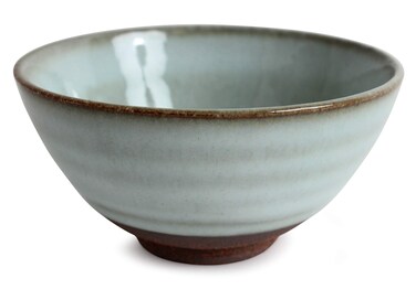 Mino ware Japanese Pottery Rice Bowl Traditional Style made in Japan (Japan Import) KSC108 (Milky White)
