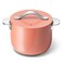 Caraway Petite Cooker - 2 Qt Ceramic Coated Pot - Free From Forever Chemicals - Perfect for Rice, Grains, or Sauces - Perracotta