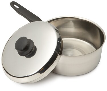 Goodcook Sauce Pan with Lid, 2 Quart, Assorted