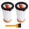 SaferCCTV 3 Pack Replacement Filter Compatible with Rapido and Ergorapido Vacuum Cleaners Compare to Part # AEG AEF144, EF144