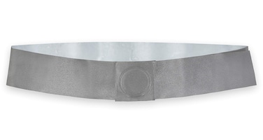 Athle Sport Reflective Belt With Magnetic Closure - High Visibility Magnetic Belt - One Size Fits All - Reflective Running Gear - Reflective Grey