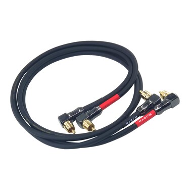 WJSTN-061 Right Angle RCA to Right Angle RCA Cable Male-to-Male RCA Audio Cable 2Pack (2FT)