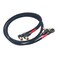WJSTN-061 Right Angle RCA to Right Angle RCA Cable Male-to-Male RCA Audio Cable 2Pack (2FT)