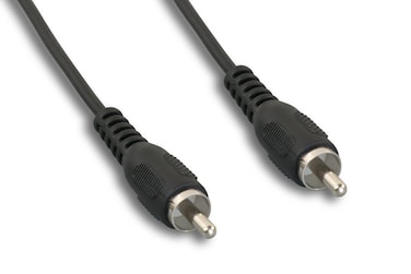 Cablelera Standard RCA Composite Video Cable M/25ft Audio Cable, Black (ZCAAFFMM-25)