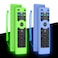 [2 Pack] WQNIDE Silicone Protective Case Cover for Vizio XRT140 Smart TV Remote Control,Shockproof Vizio XRT140 Remote Cover with Lanyard(Grow Blue+Grow Green)