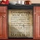 Magnetic Dishwasher Sticker,Reusable Dishwasher Door Covers Decorative Kitchen for Washers Fridge Panel Decal Cover,Grandparents' House Rules Easily Trimmable Home Cabinets Stickers 23" Wx26 H