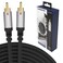 Monster Essentials Premium Subwoofer Cable Connector for Home Theaters and Cars, RCA Subwoofer Audio Cable, 13.1ft
