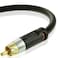 Mediabridge&acirc;&bdquo;&cent; Ultra Series Digital Audio Coaxial Cable (2 Feet) - Dual Shielded with RCA to RCA Gold-Plated Connectors - Black