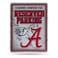 Rico Industries NCAA Alabama Crimson Tide Standard Metal Parking Sign