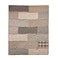 Donna Sharp King Quilt - Smoky Cobblestone Cotton Contemporary Quilt with Patchwork Pattern - Machine Washable