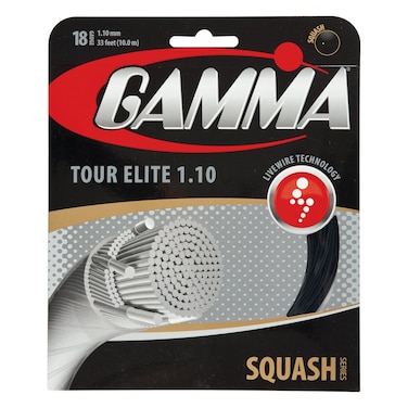 Gamma Tour Elite Squash 18g String