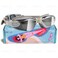 MRLTOP Swimming Goggles for Adults &amp; Kids 8+: Anti-Fog, UV380, Leak-Proof, Comfort Fit, with Ear Plugs &amp; Nose Clip(Grey), Large
