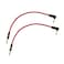 Seadream 2Pack 8inch 3Port 3.5mm Right Angle Male to Male Replacement for Headphones, iPods, iPhones, iPads, Home/Car Stereos and More