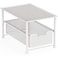 Simple Houseware Stackable Under Sink Cabinet Sliding Basket Organizer Drawer, White