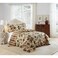 Waverly Laurel Springs Modern Farmhouse Floral 3-Piece Reversible Quilt Bedding Bedspread Set, Full/Queen, Parchment