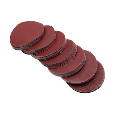 70pcs/Set 5''(127mm) Round Sandpaper Disk Sand Sheets with Sanding Pad Hook and Loop Sanding Disc, Orbital Sander Sandpaper Discs for Sander 60/80/120/180/240/320/600 Grit