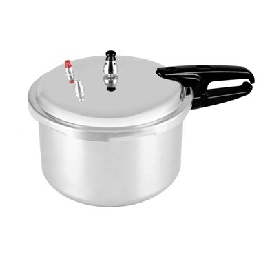 J&amp;V TEXTILES Aluminum Pressure Cookers (4, 5, 7, 9, or 11 Liter) (7 Liter)*