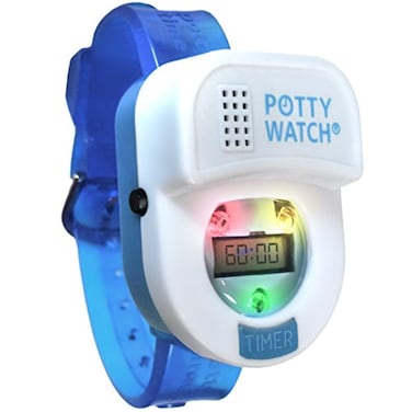 Potty Watch for Kids Potty Training - Potty Training Watch with 3 Fun Flashing Lights and Music - Water-Resistant Watch - Potty Watch Remind Kids Every 30, 60 or 90 Minutes - Blue