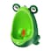 BFY Cute Frog Potty Training Urinal for Boys Kids Babys Toddlers with Funny Aiming Target