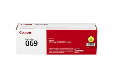 Canon 069 Yellow Toner Cartridge, Compatible to MF753Cdw, MF751Cdw and LBP674Cdw Printers