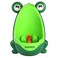 Soraco Frog Potty Training Urinal for Toddler Boys with Funny Aiming Target, Frog Pee Training (Green)