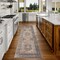 DECOMALL Runner Rug for Hallway Kitchen, Washable Long Rugs Pink, Bohemian Vintage Foldable Carpet for Entryway Entrance, 2&#39;6&quot;x9&#39;