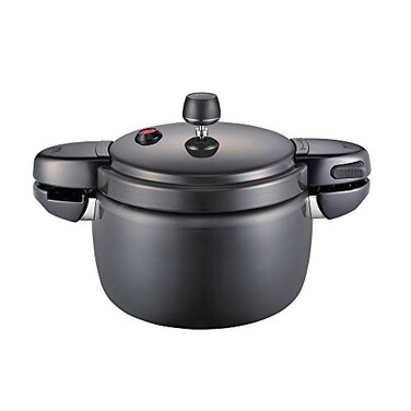 PN Poongnyun New Black Pearl Pressure Cookers (2 Liters / 2 Servings)