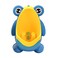 HGUIM Frog Pee Training,Toilet Pee Trainer with Funny Aiming Target Frog Pee Training, Urinals for Boys (Blue)