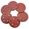 Sipery 60Pcs Sanding Discs 6 Holes 5 inch Hook and Loop Sanding Discs 60/80/120/240/320/600 Grit Flocking Sandpaper for Random Orbital Sander