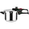 Magefesa&Acirc;&reg; Practika Plus Super Fast pressure cooker, 3.3 Quart, 18/10 stainless steel, suitable induction, excellent heat distribution, 5-layer encapsulated heat diffuser bottom, 5 safety systems