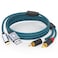 DCNETWORK Lightning to RCA Adapter with USB Charging Cable to 2 Male RCA Audio Aux Stereo Cable for Select iPhone, iPad Models for Power Amplifier, Car, Home Theater, Speaker and More 10FT