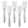5 Pack 2 Inch Putty Knife Scraper, Putty Knife Set, Stainless Steel Putty Knife, Wallpaper Scraper Paint Scraper Tool for Spreading Drywall Spackle, Plasterboard Mud, Scraping Paint, by GENHAKON.